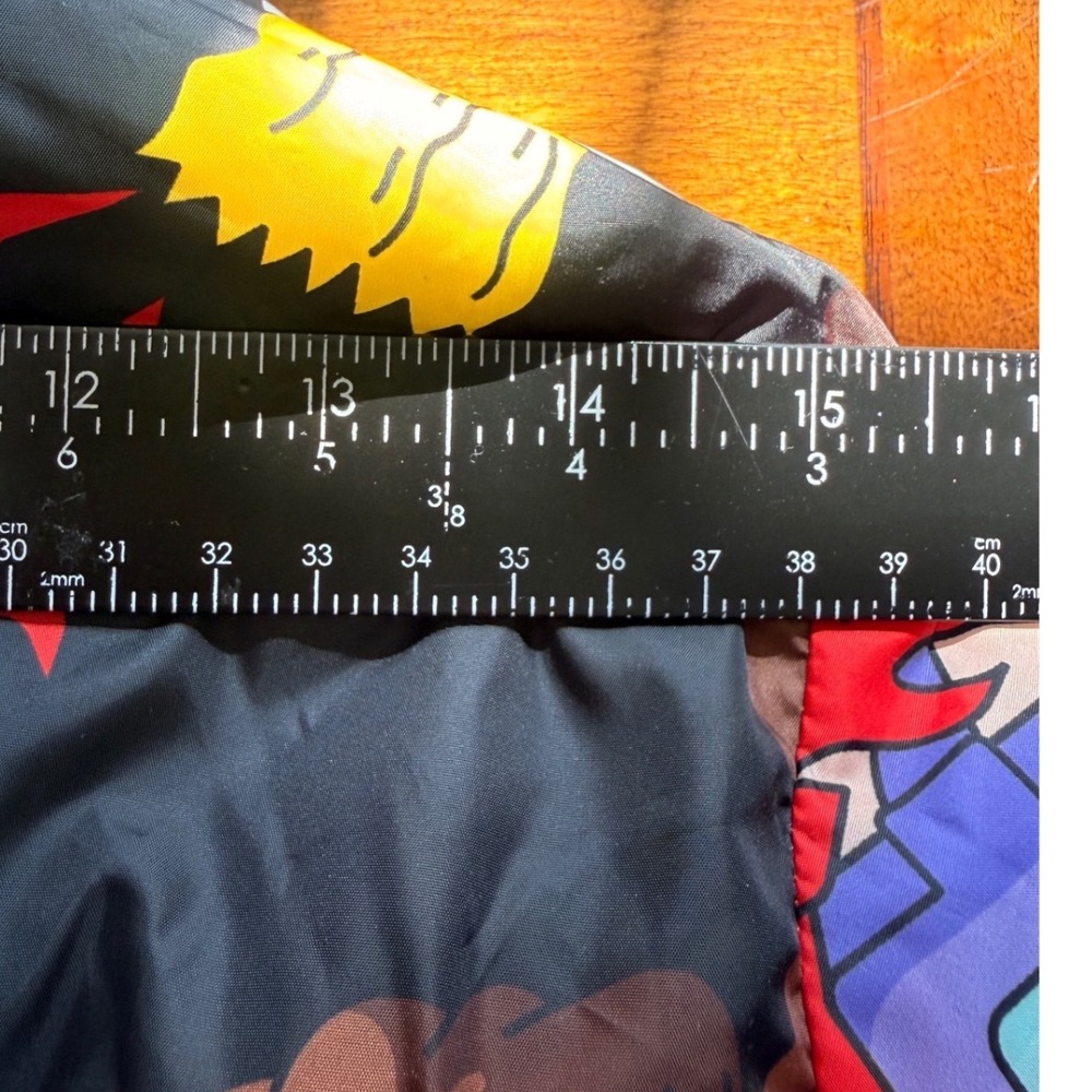 Members Only Rugrats Reversible Puffer Jacket Mens Med White Nickelodeon 90s - Picture 11 of 11